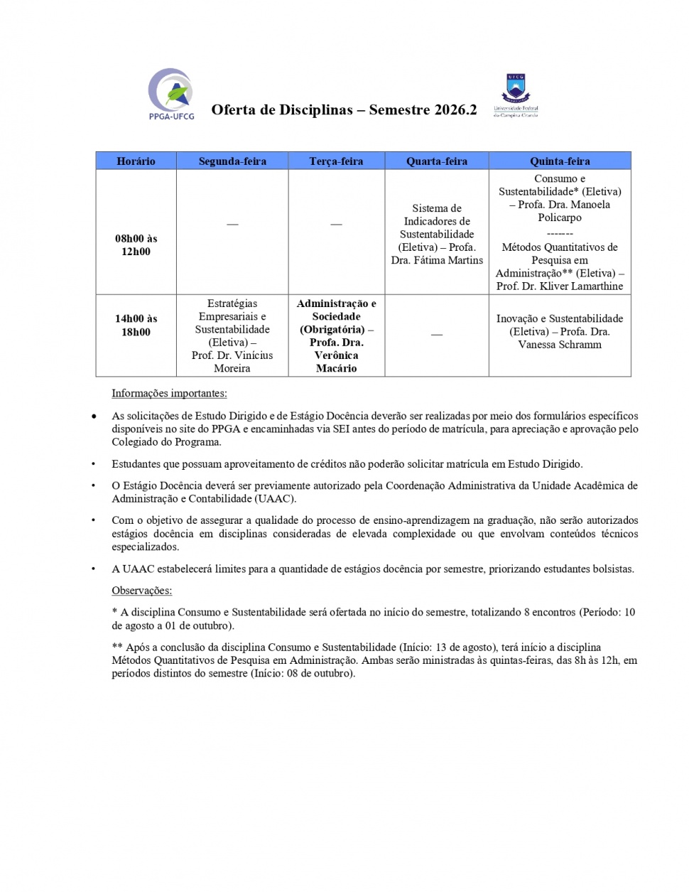 Oferta de Disciplinas – Semestre 2026.2 corrigido.jpg